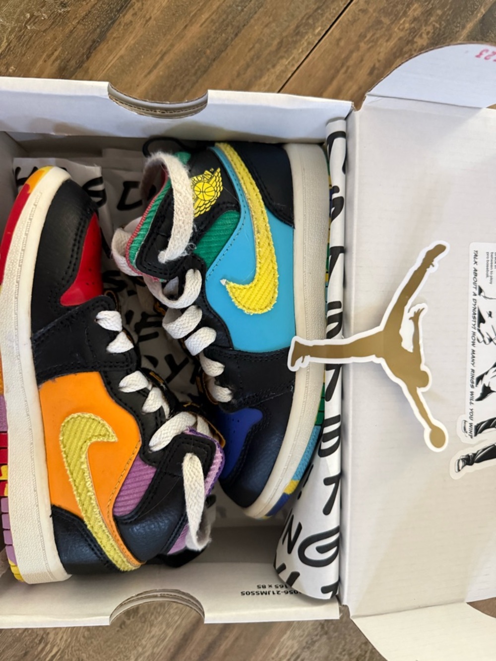 Toddler Jordans-Six Ring Dynasty special edition. Brand new!!